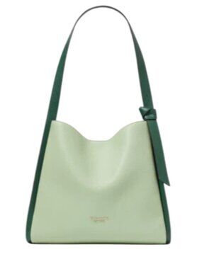 Sold! Kate Spade New York Knott Colorblocked Large Shoulder Bag in Beach Glass